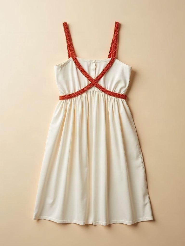 Neck Crossed — Crossed-strap dress